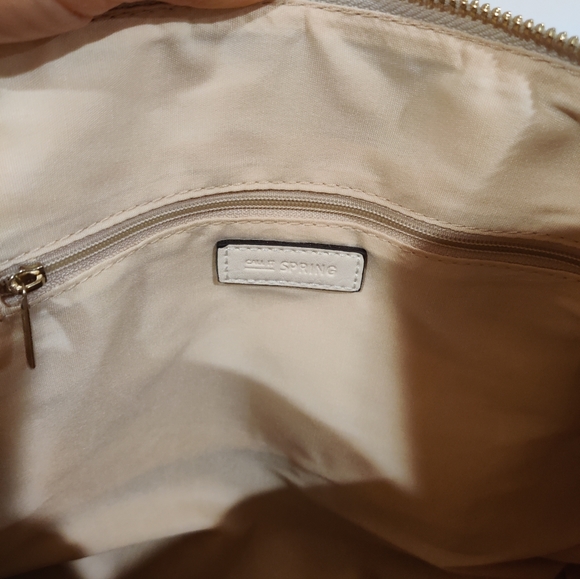 Call It Spring Crossbody Purse Beige and Tan - Picture 4 of 5